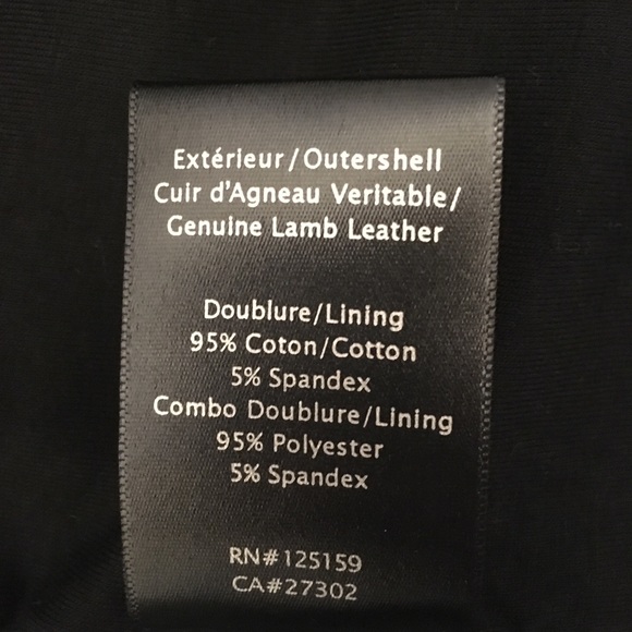 Mackage leather jacket - Picture 7 of 7